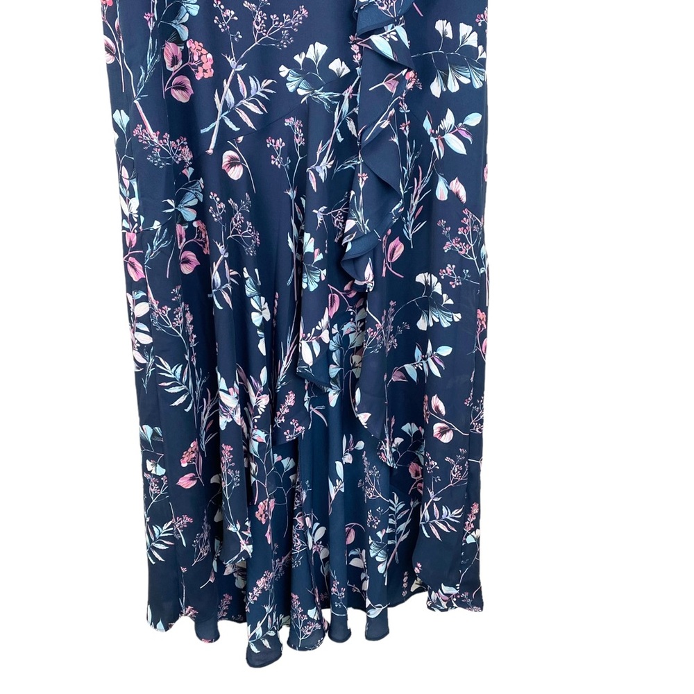 Banana Republic Floral Ruffle-Wrap Maxi Dress 6 - Picture 7 of 12